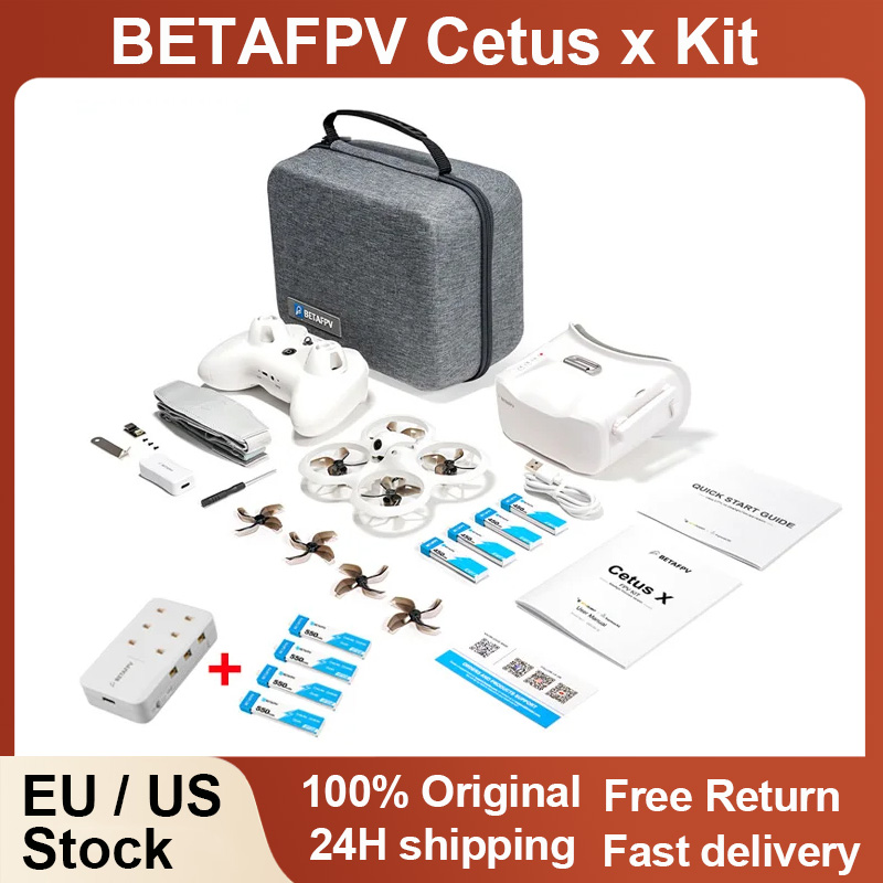 Fpv Drone Goggles - ชุดโดรนแข่ง BETAFPV Cetus X FPV พร้อมเครื่องส่งสัญญาณวิทยุ