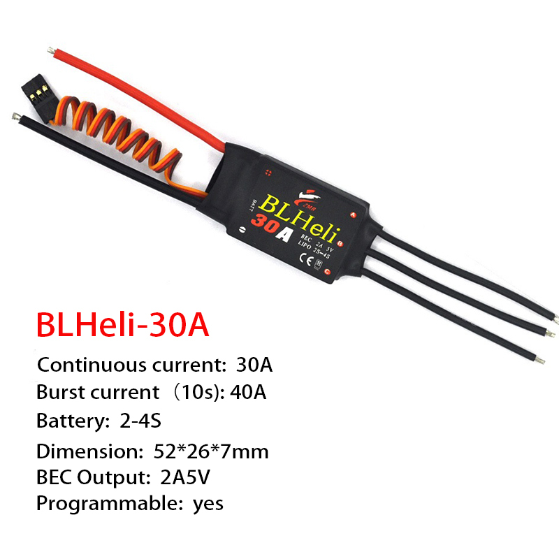 1-3 ชิ้น Brushless ESC BLHeli  - Fpv Drone Quadcopter บทวิจารณ์และราคา