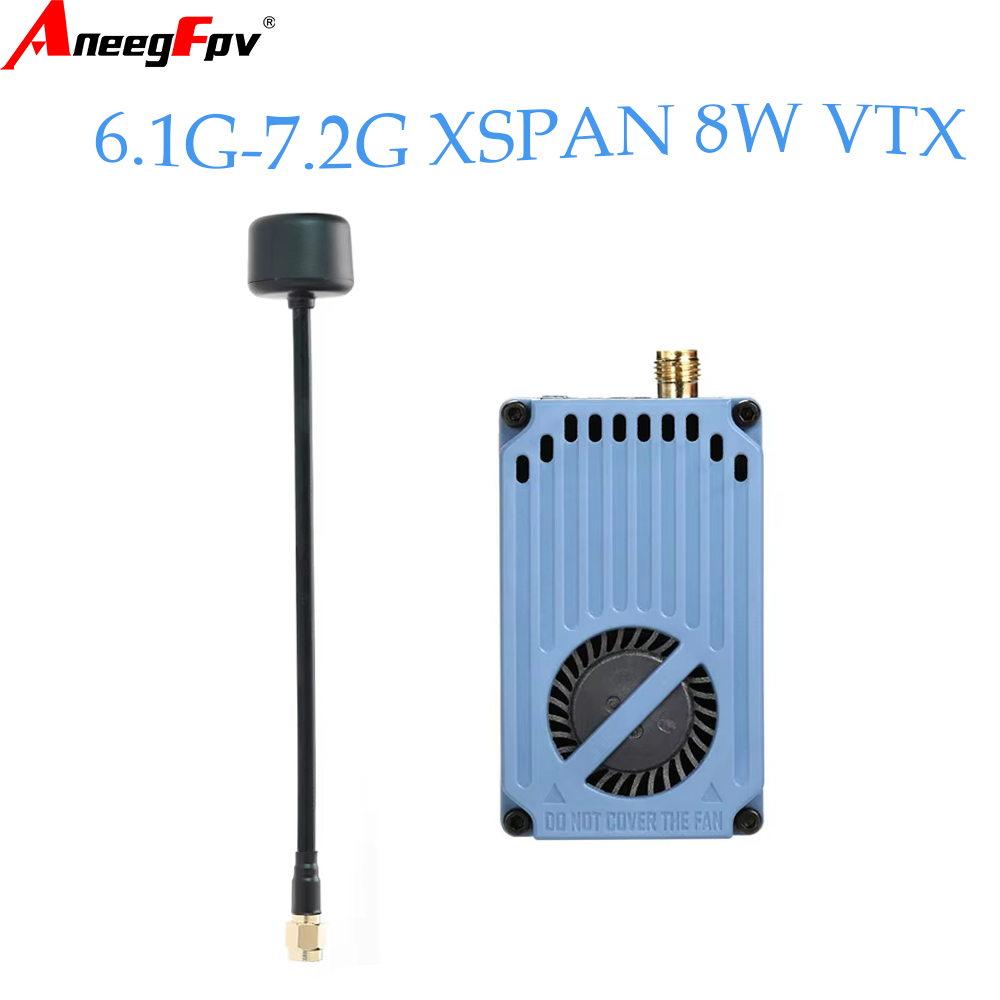 RUSHFPV 6.1‑7.2G 8W X61728 VTX - Fpv Drone Vtx บทวิจารณ์และราคา