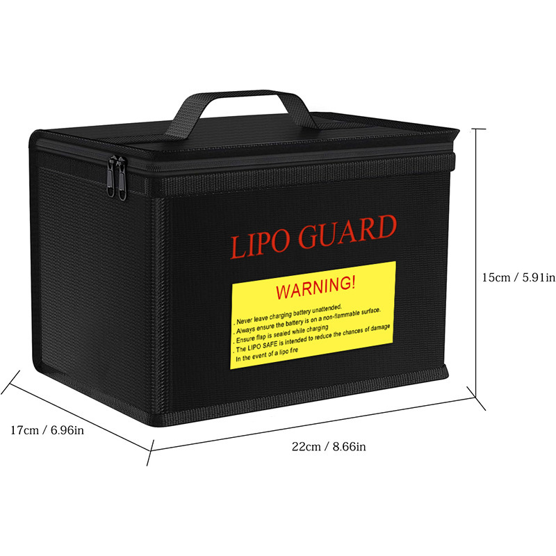 กระเป๋าป้องกันแบตเตอรี่ลิเธียม - Fpv Drone Bag บทวิจารณ์และราคา