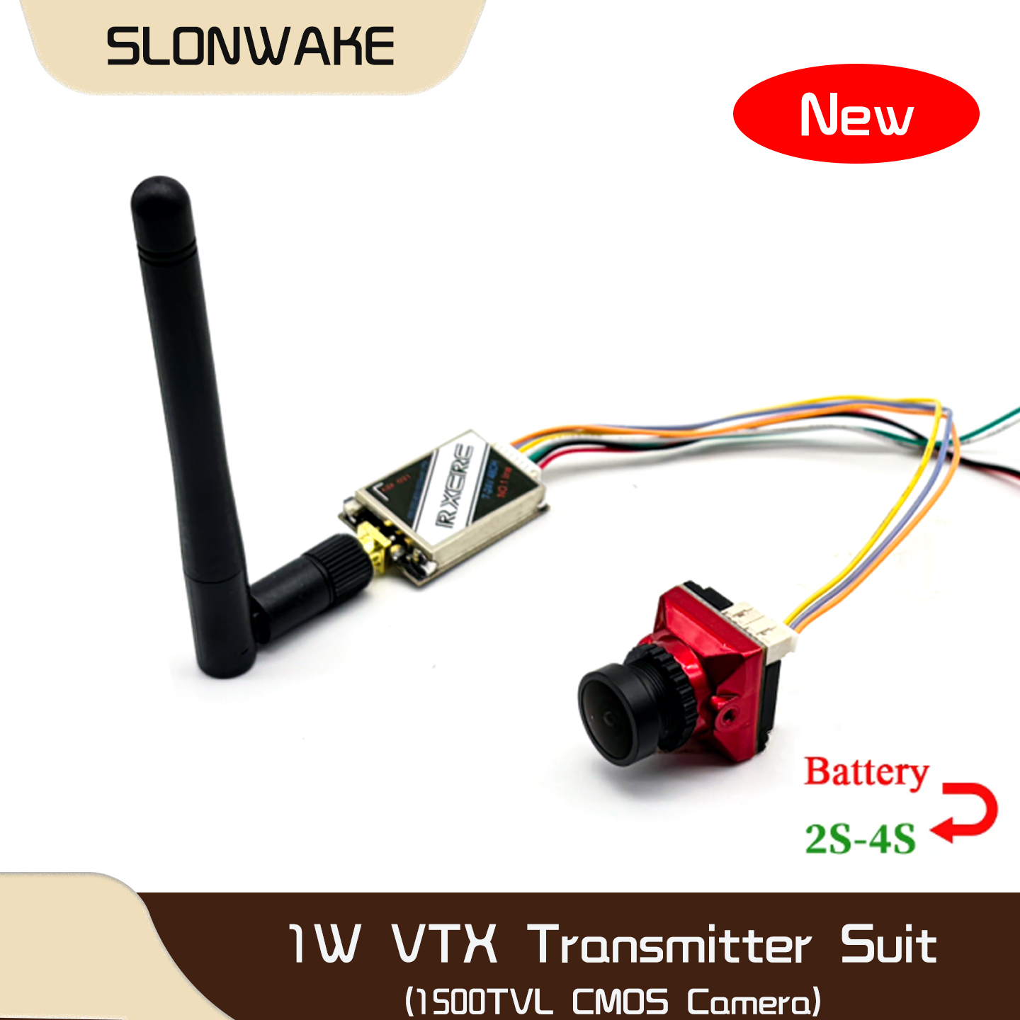 SLONWAKE 5.8G 48CH 1W VTX 100/ - Fpv Drone Vtx บทวิจารณ์และราคา